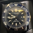 Citizen Promaster Bn0196-01l Diver s Watch 200m Eco-drive Watch Only Used