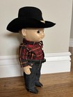 Vintage 1950s Buddy Lee Cowboy Doll  Original Clothing   Hat Included