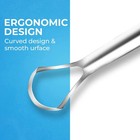 Tongue Scraper Cleaner Stainless Steel Dental Fresh Breath Cleaning Oral Care 2x