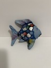 Vintage The Rainbow Fish 5  Plush Finger Puppet Stuffed Toy