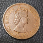 1969 Mauritius 5 Cents Coin