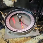 Vintage Antique Surveyors Compass Warren Knight Co Philadelphia Pa W pouch