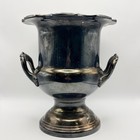 Vintage Leonard Silver Plated Trophy Cup Urn Champagne Chiller Bar Ice Bucket