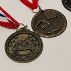 Lot Of 8 Swimming Competition Medals Gold Silver Bronze Red White Blue Ribbons