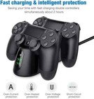 Ps4 Controller Charging Dock For Dualshock 4 playstation 4 ps4 pro slim  Bla whi