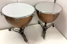 Pair Of Ludwig Universal Fiberglass Timpani 26 And 29
