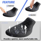 Short Rear Fender Black Seat For Harley-davidson Softail 06-17 200mm Tire Models