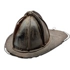 Antique 1800   s Cairns   Brothers Leather Fire Helmet Rare