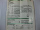 1980 April august Amtrak Railroad Public National Train Timetable Nice Color 
