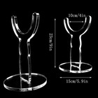 Yemenite Shofar Stand Clear Acrylic Horn Display For Transparent