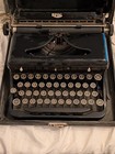 Antique Royal Standard Typewriter In Case - Made In Usa - Works One Key Is Stuck