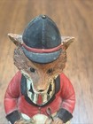 1 Midwest Of Cannon Falls Fox English Hunt Horn Equestrian 5    Figurine Green Red