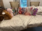 Ty Beanie Boos Plush Lot 9  6 With Tags  Athena  Rosette  Twiggy  Squire  Scrapy