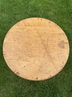 Vtg Pollard  Industrial Metal Stool Mid-century Modern 1950s Wood Top Chair Seat