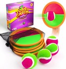Toss And Catch Ball Game Set - Outdoor   Indoor Activity Toys For Kids - Stic   