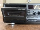 Technics Rs-tr575 Stereo Dual Cassette Deck Tested - For Parts Or Repair