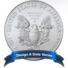  1 American Silver Eagle 1 Oz Random Year Brilliant Uncirculated