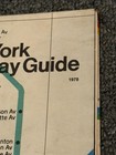 1978 New York City Subway Guide Transit Authority Original Mta Vintage Nyc Train
