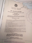 Vtg Nautical Map Chart Great Lakes Lake Huron St Mary s   14882   1991   36x48 
