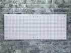 White Polypropylene Pegboard Panel 22x18 Inch 1 8 Inch Thick Wall Mount