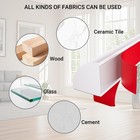 Flexible Quarter Round Molding 118 Inch Peel Stick Edge Trim White