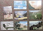 8 Postcards Commune Bhagwan Shree   osho   Rajneesh Ranch Antelope Oregon 1982
