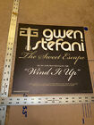 Gwen Stefani 2006 Sweet Escape Original 2 Sided Promo Poster Flat