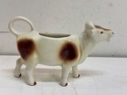 Vintage Goebel Cow Creamer West Germany Porcelain Cream Pitcher Brown Spot Tmk3