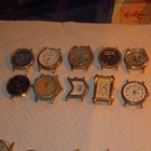 Ibm Lot Of Assorted Unisex Wristwatch Heads cases  No Bands  Mixed Styles