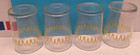 4 Vintage Mcdonald s Drinking Water Glasses - 8 Ounce Juice Size With Many  m s