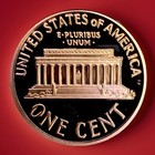 2000-s Red Deep Cameo Proof  lincoln Memorial Cent  Penny  Fast Shipping