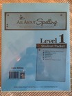 All About Learning Press Spelling Level 1 Student Packet   Zip Activity Book