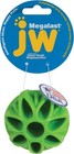 Jw Pet Megalast Ball Medium  Colorful Thermo Plastic Rubber Dog Toy - 2 Pack