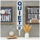 Quiet Please Sign Wall Decor Golf Pga 