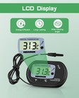 Zacro Lcd Digital Aquarium Thermometer Fish Tank Water Terrarium Temperature