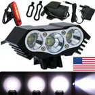 Solarstorm 20000lm Led Mtb Bike Light Bicycle Torch Front rear Lamp Rechargeable