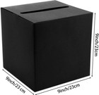 Black Card Box Wedding Party Card Box Gift Boxes Collection Receiving Box Holder