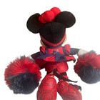Vintage Walt Disney World Pom Pom Minnie Mouse Plush Stuffed Animal Toy