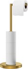 Toilet Paper Holder Stand  Modern Freestanding Tissue Roll Holder For Bathroo   