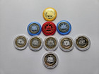 10 Coin Lot Limited Edition Four Queens Silver Strike Silver Coins  10  40 2022