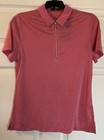 Women s Callaway 1 4 Zip Short Sleeve Golf Polo Shirt pink Fruit Dove opti-dri-s
