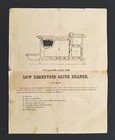1880 Antique New Olive Branch Stove Ad Wood Coal Burning Kitchen Range Cook