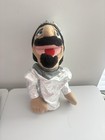Melissa   Doug Sir Lincoln Joustalot Knight Hand Puppet Silver Medieval Plush   