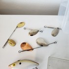 Lot Vintage Fishing Lures 26  Plano Crippled Killer  Jitterbug  Cordell  Heddon