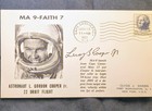 Mercury-atlas 9 Faith 7 Cover Signed Gordon Cooper Mercury Astronaut