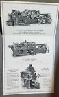 1909  Trifold Brochure For Sa Woods Machine Co  Fine Woodworking Boston - Sample