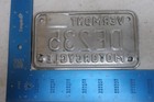 Vermont License Plate Tag 2006 06 Vt Mc Motorcycle Natural Sticker De235