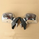 Pair Rear View Mirrors W  Turn Signals Fit For Honda Goldwing Gl1800 2001-2017