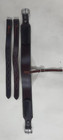 Horse Handcrafted Plain Oiled Brown Leather Back Cinch Rear Flank Saddle Cinch G