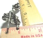 Naked Girl Pin Vintage Collectible Old Biker Vest Pinback Lady Woman Memorabilia
